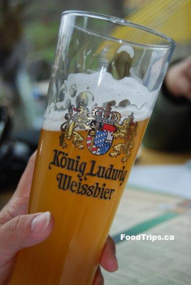 Bavarian weissbier, or wheat beer